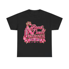 Load image into Gallery viewer, Together We Fight Breast Cancer Awareness Pink Ribbon T-Shirt
