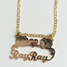 Load image into Gallery viewer, Betty Boop Personalized Necklace
