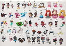 Load image into Gallery viewer, Minnie Mouse/ Character Custom Earrings
