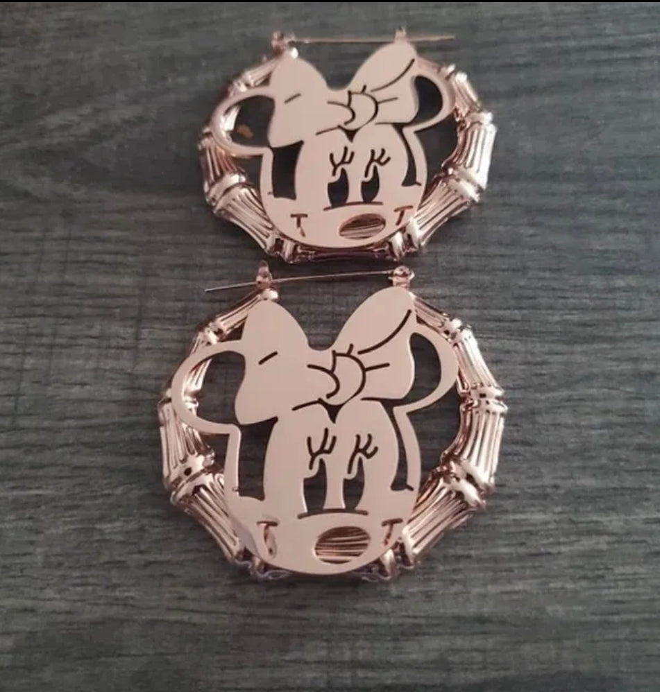 Minnie Mouse/ Character Custom Earrings