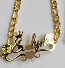 Load image into Gallery viewer, Betty Boop or Any Character Personalized Anklet for Women
