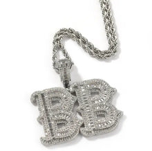 Load image into Gallery viewer, HMU Ladies AAA CZ Custom Name/Number Necklace
