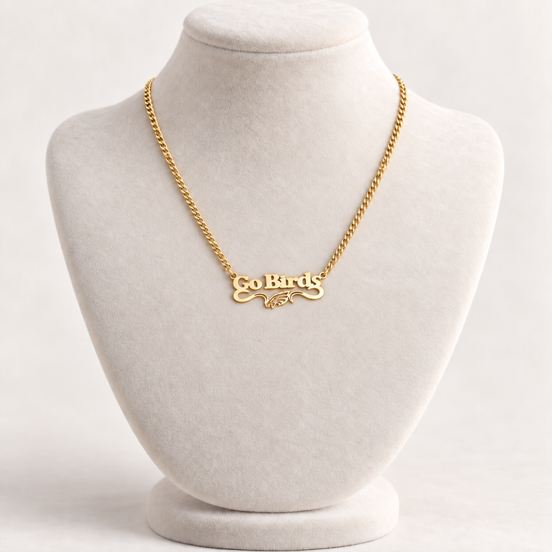 Go Birds Eagles Pendant Necklace – Choice of Chain