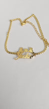 Load image into Gallery viewer, New Personalized Heart Pendant Anklet Characters "Hello Kitty, Minnie Mouse, Tweety Bird, Any Character"

