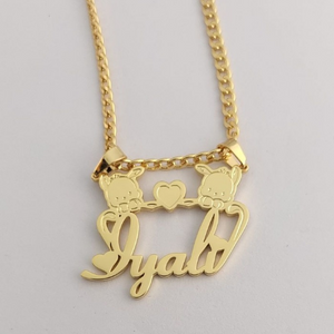 Pochacco Heart Pendant Necklace