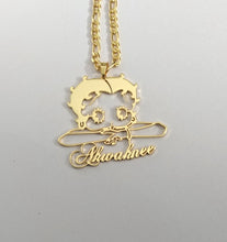 Load image into Gallery viewer, Betty Boop Personalized Necklace
