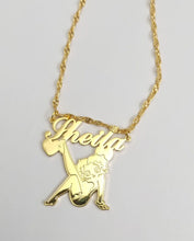 Load image into Gallery viewer, Personalized Custom Made Betty Boop Pendant Necklace
