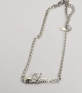 Hello Kitty or Any Character Personalized Anklet for Women