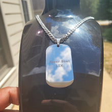 Load image into Gallery viewer, Custom Stainless Steel Eagles Dogtag Necklace – Personalized Nameplate Jewelry
