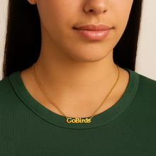 Load image into Gallery viewer, Go Birds Personalized Pendant Necklace
