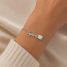 Load image into Gallery viewer, Betty Boop Custom Name Bracelet &amp; Anklet – 18K Gold Plated Stainless Steel Jewelry
