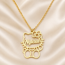 Load image into Gallery viewer, New Hello Kitty, Personalized Pendant Necklace

