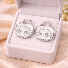 Load image into Gallery viewer, Betty Boop Twisted Bamboo Earrings
