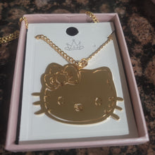 Load image into Gallery viewer, Hello Kitty Pendant – 14K Gold-Plated Stainless Steel
