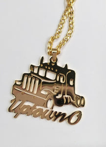 Truck Driver Personalized Necklace