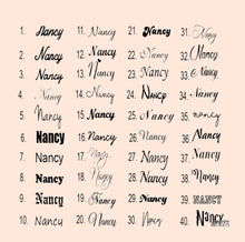 Load image into Gallery viewer, 18k Gold Plated Stainless Steel Double Layered Chain Heart Pendant Personalized Earrings - Custom Name Jewelry for Women
