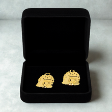 Load image into Gallery viewer, Strawberry Shortcake Twisted Bamboo Earrings
