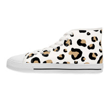 Load image into Gallery viewer, Animal Print HMU Ladies Brand Custom Design Women's High Top Sneakers
