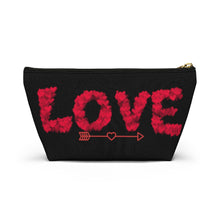 Load image into Gallery viewer, Custom Made Love Accessory Pouch w T-bottom
