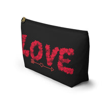 Load image into Gallery viewer, Custom Made Love Accessory Pouch w T-bottom
