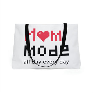 Mom Mode Weekender Tote Bag