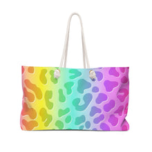 Load image into Gallery viewer, Animal Print Weekender Bag
