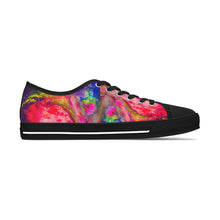 Load image into Gallery viewer, Abstract Print Custom Design Women's Low Top Sneakers
