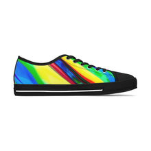Load image into Gallery viewer, Abstract Custom Design Women's Low Top Sneakers
