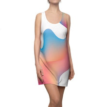 Load image into Gallery viewer, Multicolored Women's Cut &amp; Sew Racerback Dress
