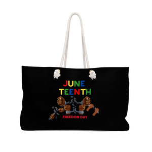 Juneteenth Weekender Bag