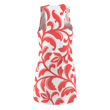 Load image into Gallery viewer, Flower Print Women's Cut &amp; Sew Racerback Dress
