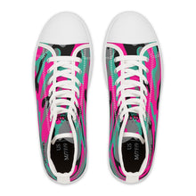 Load image into Gallery viewer, HMU Ladies Brand Camouflage Custom Design Women's High Top Sneakers
