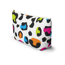 Load image into Gallery viewer, Animal Print Accessory Pouch w T-bottom
