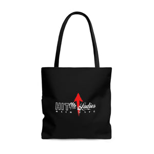 HMU Ladies Hair Cafe' Brand Custom Design Tote Bag