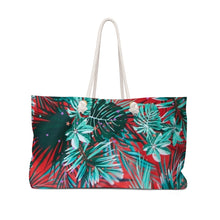 Load image into Gallery viewer, Floral Weekender Bag
