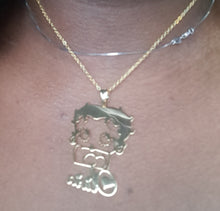 Load image into Gallery viewer, Betty Boop Personalized Necklace
