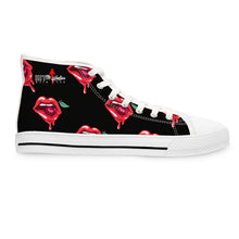 Load image into Gallery viewer, Lip with Cherry Brand Custom Design Women's High Top Sneakers
