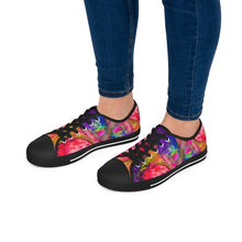 Load image into Gallery viewer, Abstract Print Custom Design Women's Low Top Sneakers
