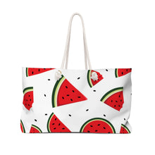 Load image into Gallery viewer, Watermelon Print Custom Design Weekender Bag
