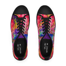 Load image into Gallery viewer, Abstract Print Custom Design Women's Low Top Sneakers
