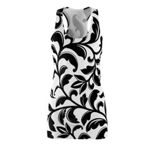 Load image into Gallery viewer, Flower Print Women's Cut &amp; Sew Racerback Dress

