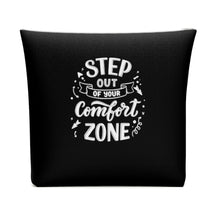 Load image into Gallery viewer, Step Out of your Comfort Zone Print Cotton Cosmetic Bag
