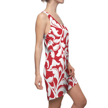 Load image into Gallery viewer, Flower Print Women's Cut &amp; Sew Racerback Dress
