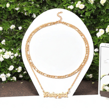 Load image into Gallery viewer, Double Layered Personalized Necklace
