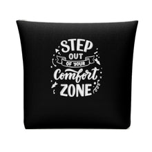 Load image into Gallery viewer, Step Out of your Comfort Zone Print Cotton Cosmetic Bag
