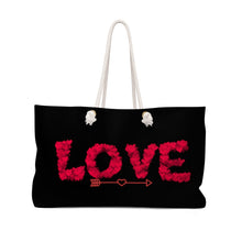 Load image into Gallery viewer, Love Print Custom Design Weekender Bag
