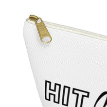 Load image into Gallery viewer, HMU Ladies Brand Accessory Pouch w T-bottom
