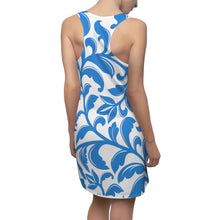 Load image into Gallery viewer, Flower Print Women's Cut &amp; Sew Racerback Dress
