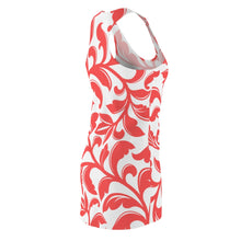 Load image into Gallery viewer, Flower Print Women's Cut &amp; Sew Racerback Dress
