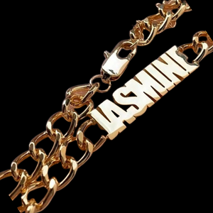 10mm Cuban Link Personalized Necklace